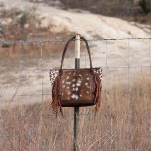 Axis & Leopard Shoulder Bag